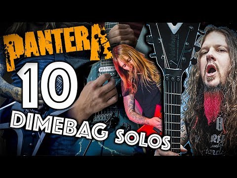 10 DIMEBAG SOLOS
