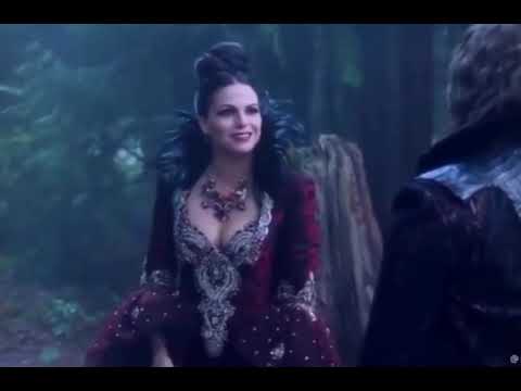 Once upon a time half of a deleted scene Regina and Rumpelstiltskin