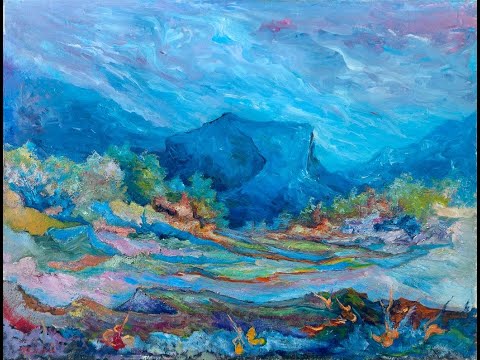 I dipinti raffiguranti la Pietra blu di Paolo Salvati - Ut pictura poesis, di Michela Ramadori