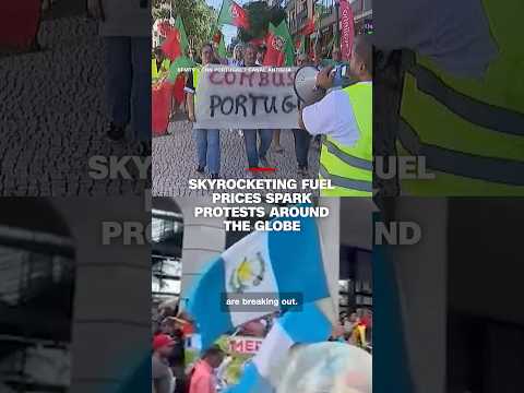 Skyrocketing fuel prices spark protests around the globe
