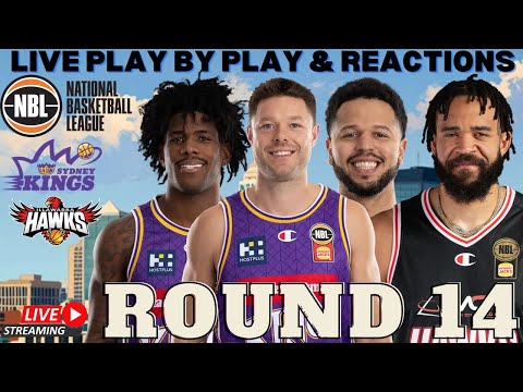 SYDNEY KINGS VS LLAWARRA HAWKS I KBL LIVE I PLAY BY PLAY & FAN REACTIONS