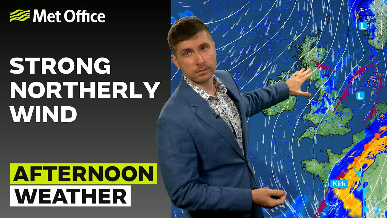 09/10/24 – Rain northeast, showers elsewhere – Afternoon Weather Forecast UK –Met Office Weather