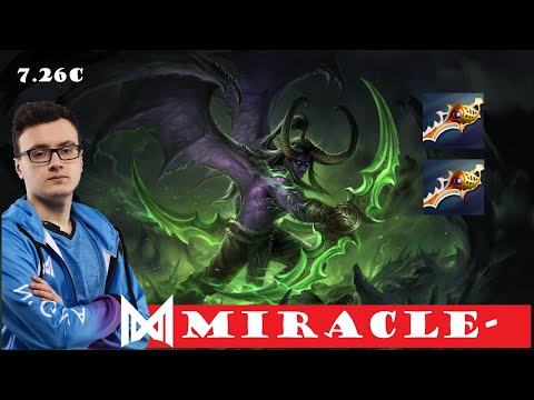 [DOTA 2] Nigma.Miracle- the TERRORBLADE [SAFELANE] [7.26C]