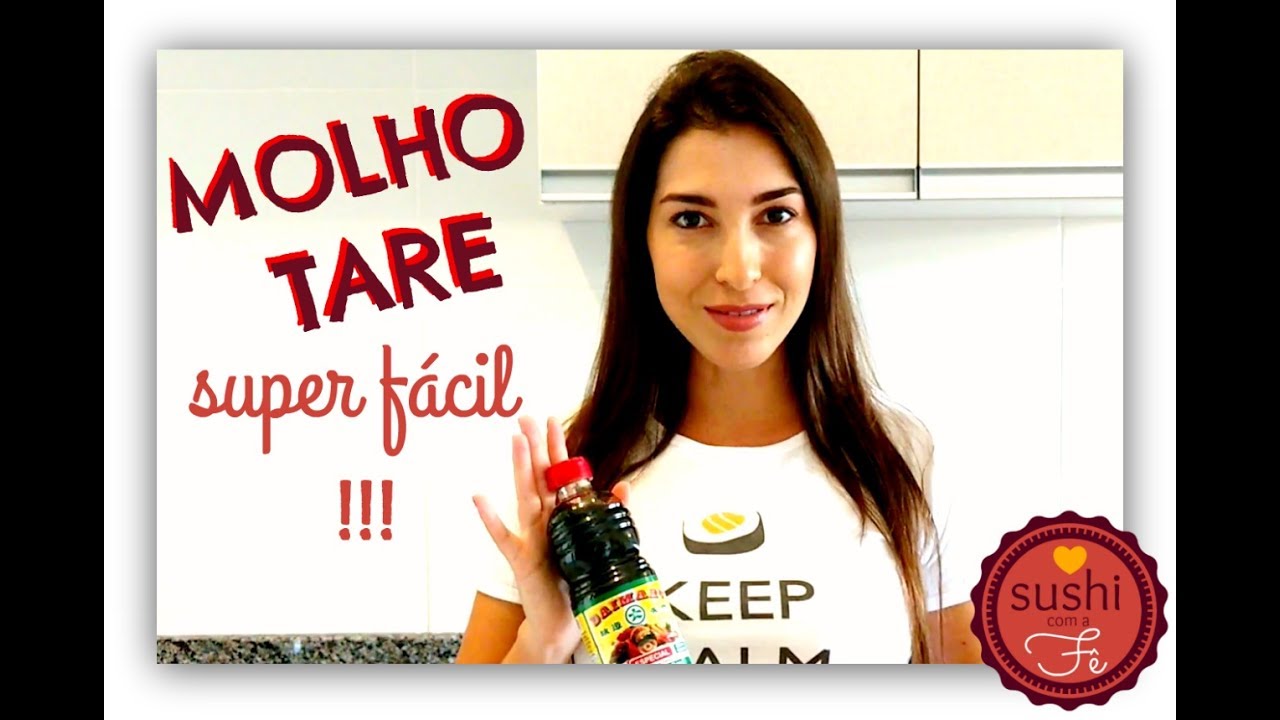 Watch Now MOLHO TARE | Como Fazer Sushi | Com a Fê MOLHO TARE | Como Fazer Sushi | Com a Fê