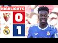 SEVILLA FC 0 1 REAL MADRID HIGHLIGHTS LALIGA EA SPORTS