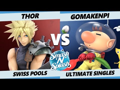 SNS5 SSBU - Thor (Cloud) Vs. Gomakenpi (Olimar) Smash Ultimate Tournament Pools
