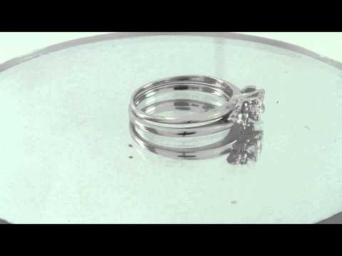 Estate 0.86CT Princess Cut Diamond 14K Gold Solitaire Ring G-H / SI1 Certified