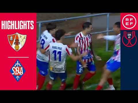 Resumen | Copa del Rey | UD Barbastro 4-0 SD Amorebieta | Primera eliminatoria