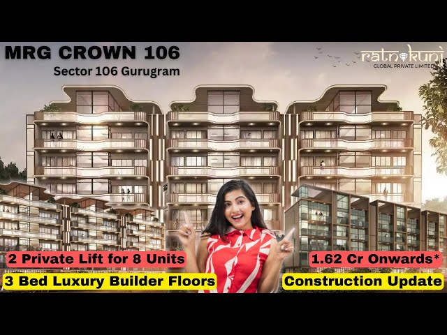3 bhk Apartment Size of 1593 Sq Ft for sale in MRG Crown, Sector-106, Gurgaon