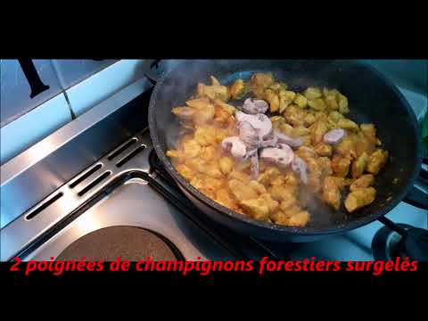 VOL AU VENT POULET FORESTIER