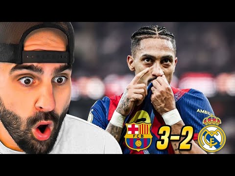 FC Barcelona FINISH 3-2 Real Madrid | SUPERCUP FINAL