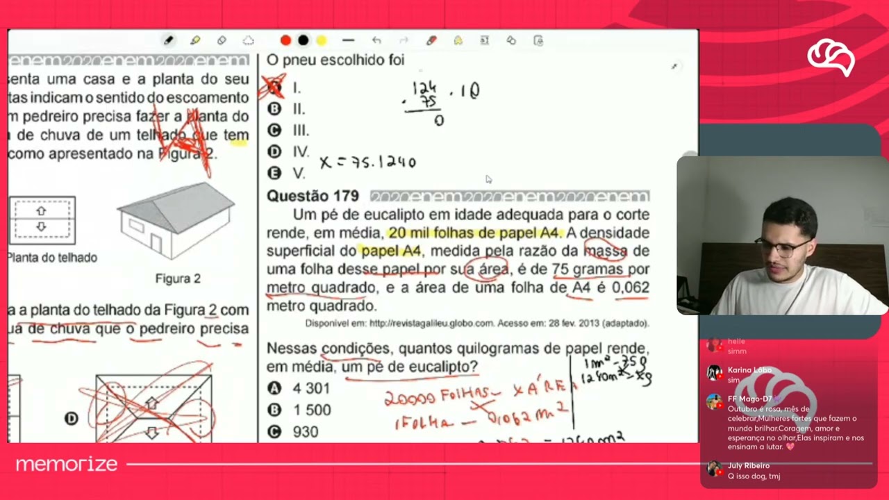Resolução em Vídeo — Questão 179 ENEM 2020