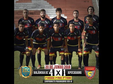 ROLANDIA E.C. 4X1 APUCARANA ESTRELA - GOLS  SUB-19