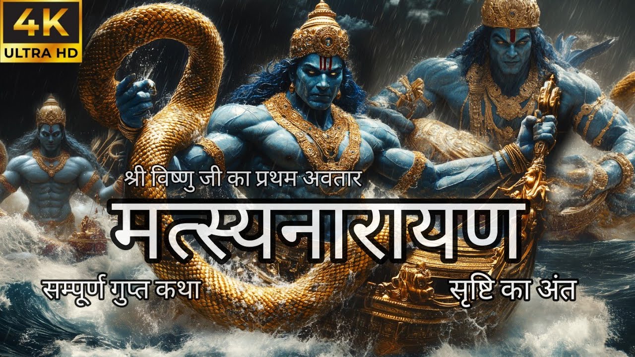 Vishnu Ji ka Pratham Avatar Matsya Avatar | Haygreevasur Ka Vadh | Shiv Ji Ka Mahapralay | AI Movie