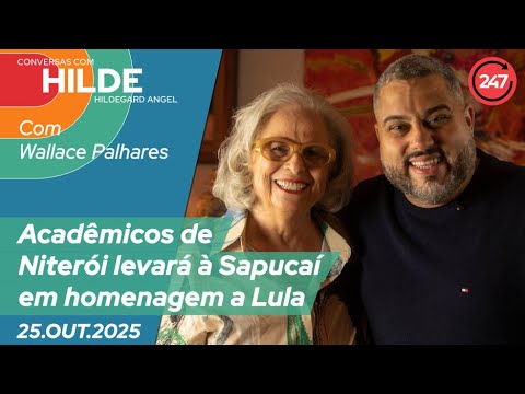 Conversas com Hildegard Angel - Acadêmicos de Niterói levará à Sapucaí em homenagem a Lula
