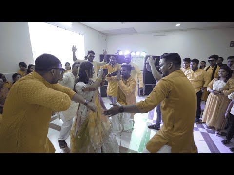Sapne mein milti hai || Friends enjoying dance at wedding || Haldi ceremony dance