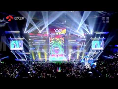 JEAN-ROCH 'CAN YOU FEEL IT' LIVE IN SHANGHAI FOR THE 'NYE 2012' ON JSTV