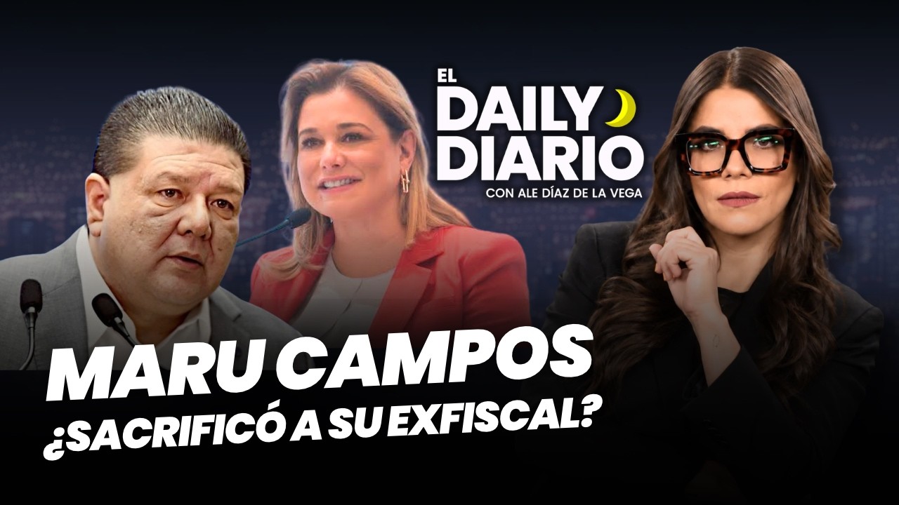 #ElDailyDiario: #MaruCampos ¿sacrifica a su exfiscal? - 19/10/26