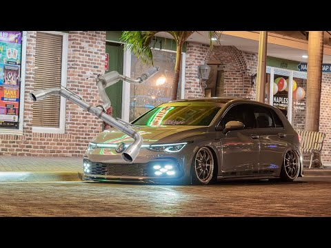 VW Mk8 GTI XForce valved catback install/review | sound test | paired to a catless downpipe