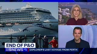 Live: The END of P&O Cruises (Australian Live TV News)