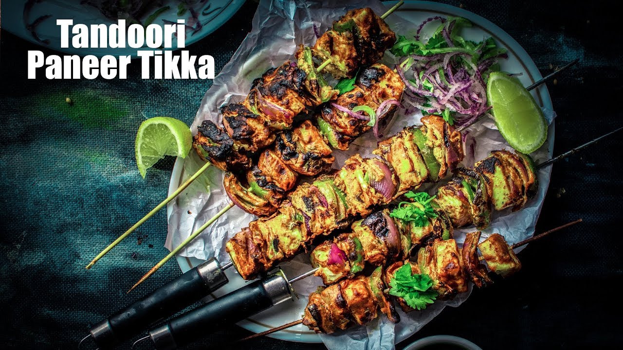 Restaurant Style Tandoori Paneer Tikka Recipe | How To Make Paneer Tikka On Tawa / Oven / Grill