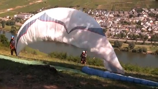 preview picture of video 'Paragliding in Germany 2012'