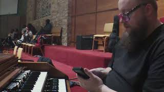Rehearsal - Greater Mt Sinai Church of God in Christ - 2/4/26 - Dan "Spiffy" Neuman on organ