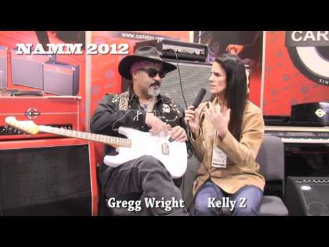 Kelly Z Chats With Gregg Wright @ The Carlsbro Amps Exhibit at NAMM 2012.