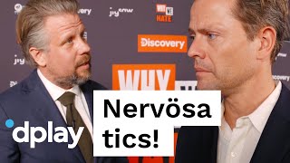 Extrem nervositet hos Fredrik Wikingsson inför intervjun med Steven Spielberg | discovery+ Sverige