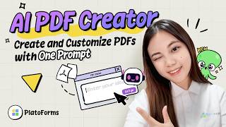 AI PDF Creator: Create and Customize PDFs with One Prompt