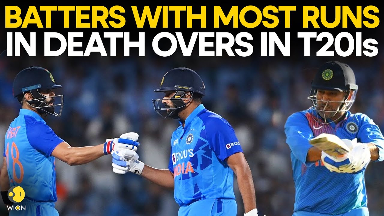 Leading run-getters in death overs in T20Is | WION