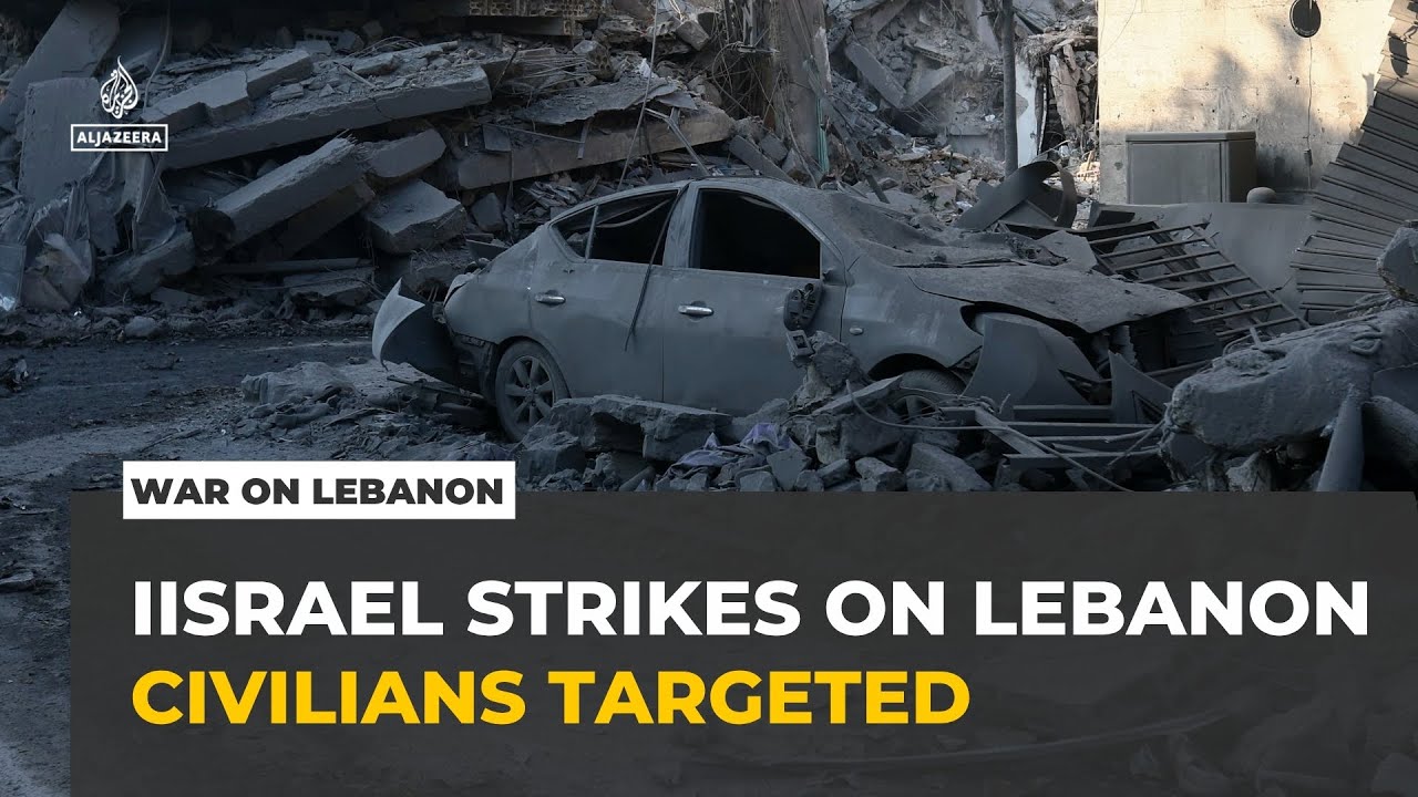 Israeli air strike on Nabatieh, Lebanon, kills five after evacuation
