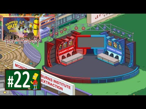 Los Simpson Springfield "Juegos'19: Capítulo 22 - La pista cubierta Conflict of Enemies" por Tony