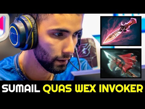 SUMAIL Quas Wex Invoker — 22min Fast Game Easy MMR 7.32d Dota 2