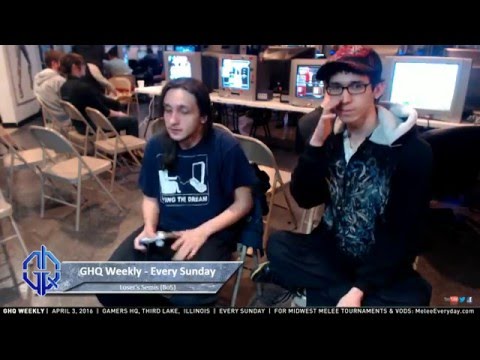 GHQ Weekly [4/3/16] - hot (Marth) vs. Azzu (Falco) - SSBM - Loser's Semis