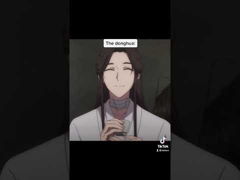 Xie Lian in the Donghua vs. The book