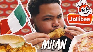 Jollibee Milan Mukbang! Taste Test!