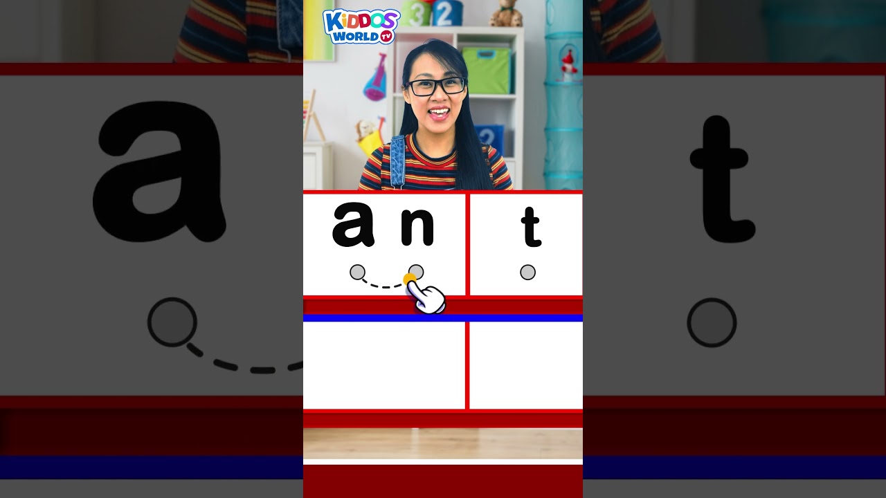 Learn how to Read with Miss V | Blending & Segmenting for Toddlers