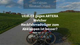 UEBLER - ATERA Der Heckträgervergleich ... ein Captain Bärnhard Video