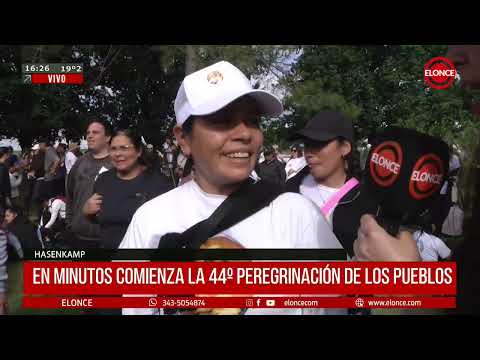 Previa de la 44ª Peregrinación de los Pueblos Hasenkamp - Paraná