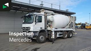 Mercedes-Benz Actros 3241 8X4 PUMI Schwing Stetter FBP 21-100 Pump + AM 7 FHC- concrete pump | Image 4 - Machineryline