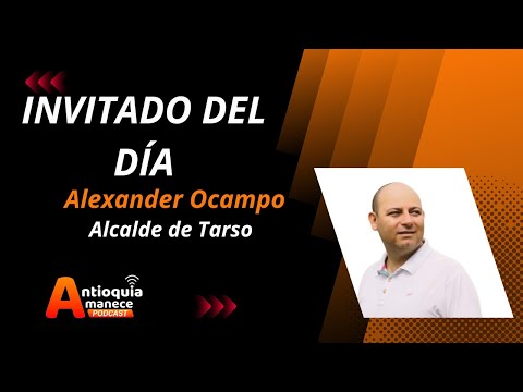 Alexander Ocampo - Alcalde de Tarso