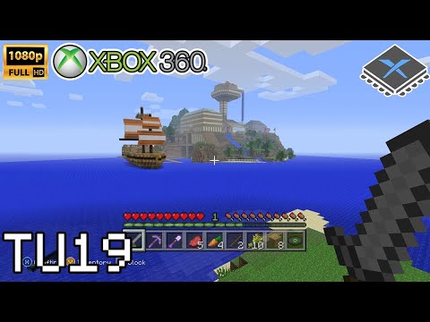 Minecraft Xbox 360 (TU19) HD Gameplay (Xenia)