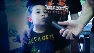 Megadeth - Gigantour 2013 - Fan Interviews - Clarkston, MI