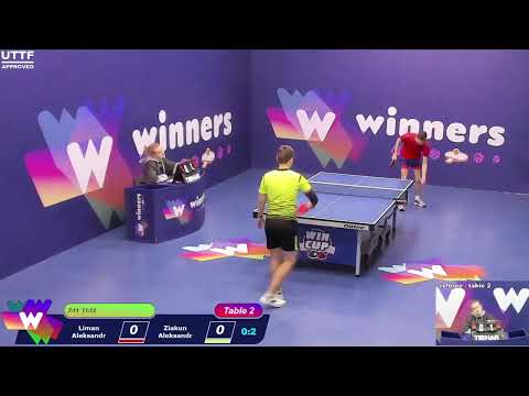 WINners CUP table 2  30.01  Liman Aleksandr - Ziakun Aleksandr  19:00