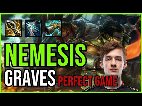 NEMESIS - GRAVES vs. TRISTANA Mid | EUW CHALLENGER | PATCH 10.25