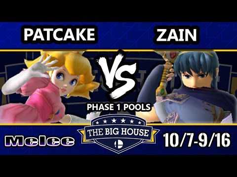TBH6 SSBM - SSI | Zain (Marth) Vs. Patcake (Peach) - Smash Melee Pools