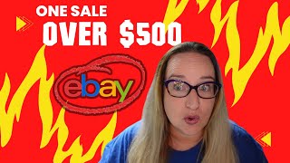 What Sold On eBay ONE THING OVER $500! WHAT Was It??