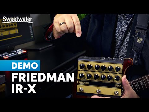 Friedman IR-X: 2-channel Tube Preamp Power for Your Pedalboard
