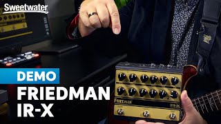 Video thumbnail for Friedman IR-X: 2-channel Tube Preamp Power for Your Pedalboard by Sweetwater